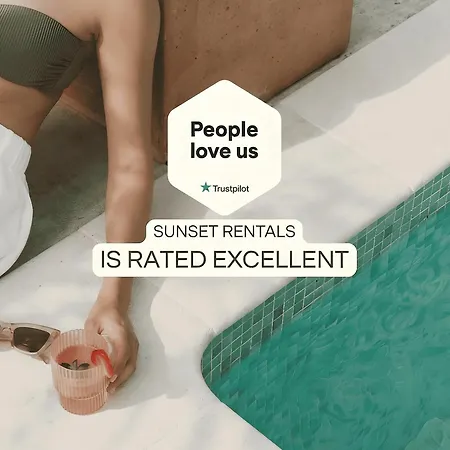 3º Linea De Mar, Bbq + Patio + Piscina By Sunset Lejlighed